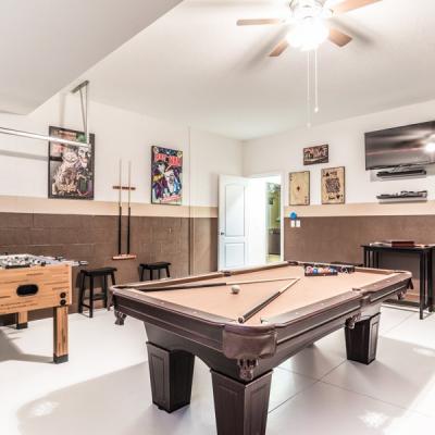 Fiji model garage converted into gameroom
