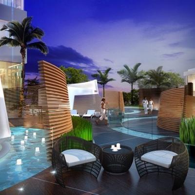 Paramount Miami Worldcenter outdoor spa