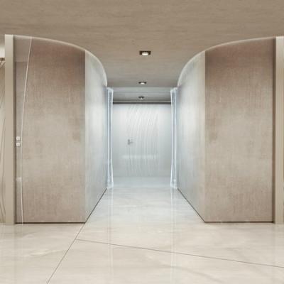  Brickell Flatiron lobby and elevator